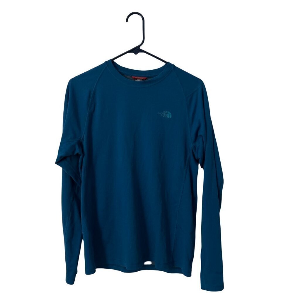 The North Face Men's Blue Long Sleeve Crewneck Performance Size Small